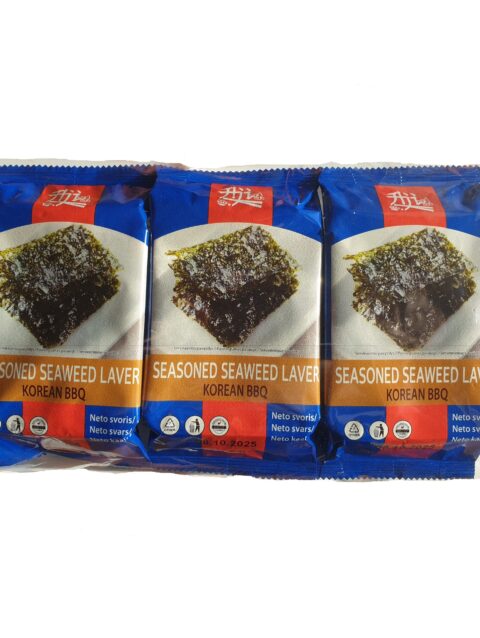 AJI Jūržolių užkandis BBQ skonio 5 g x 3