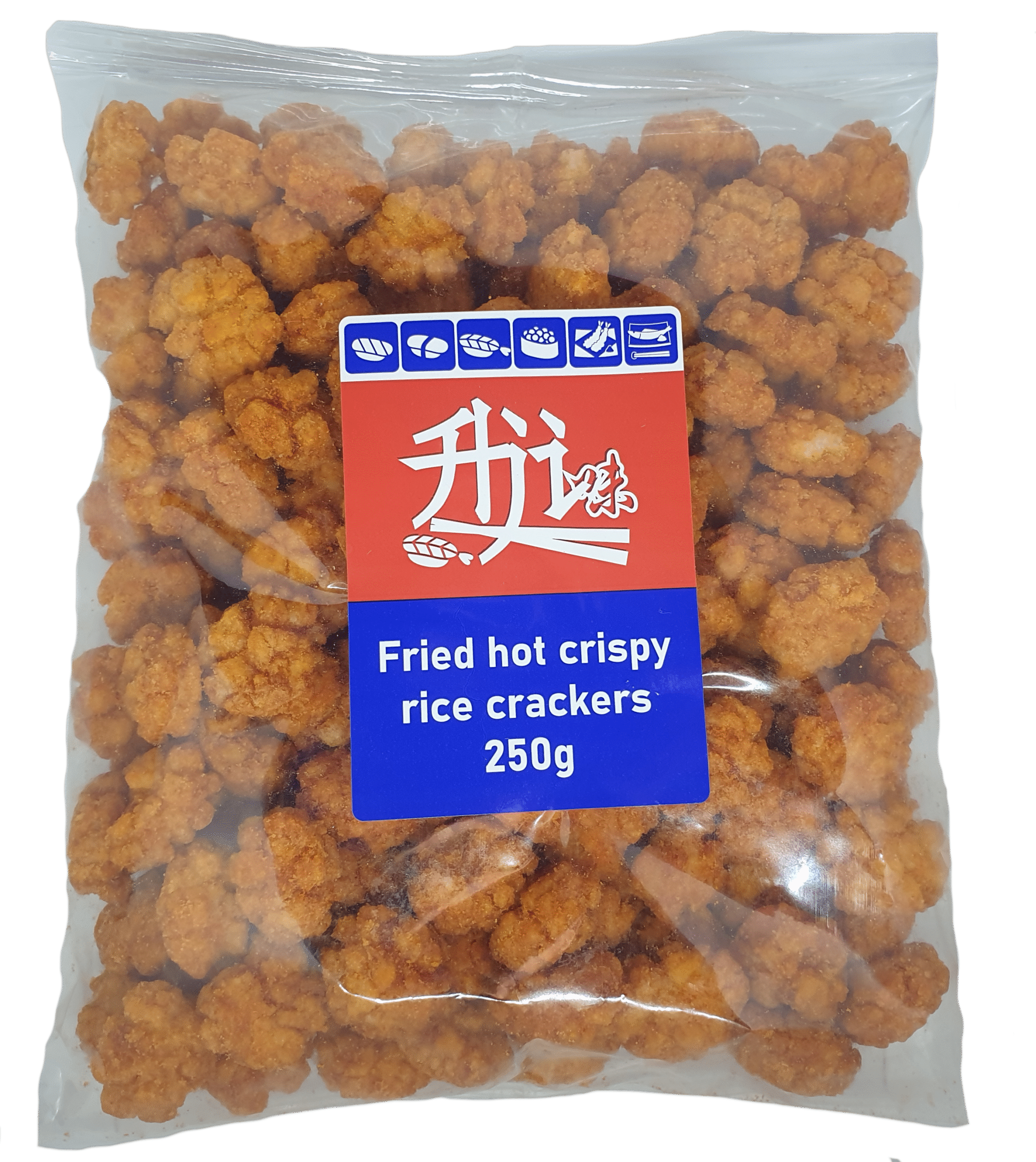 AJI aštrūs keptų ryžių krekeriai 250 g