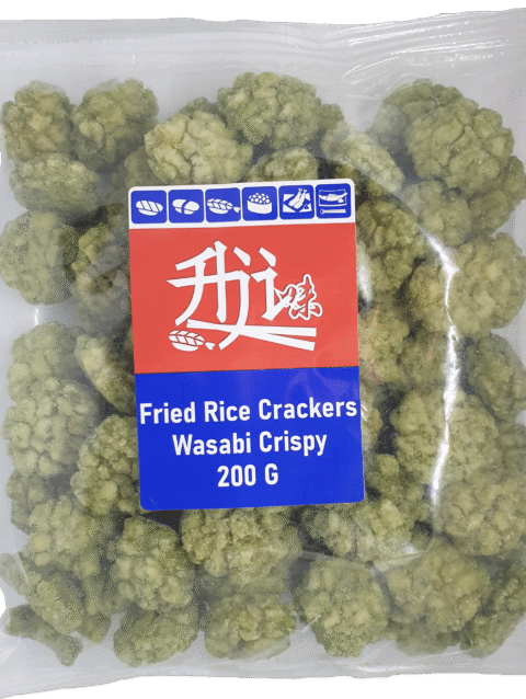 AJI vasabio skonio keptų ryžių krekeriai 200g