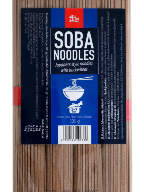 AJI Soba makaronai su grikių miltais 300g
